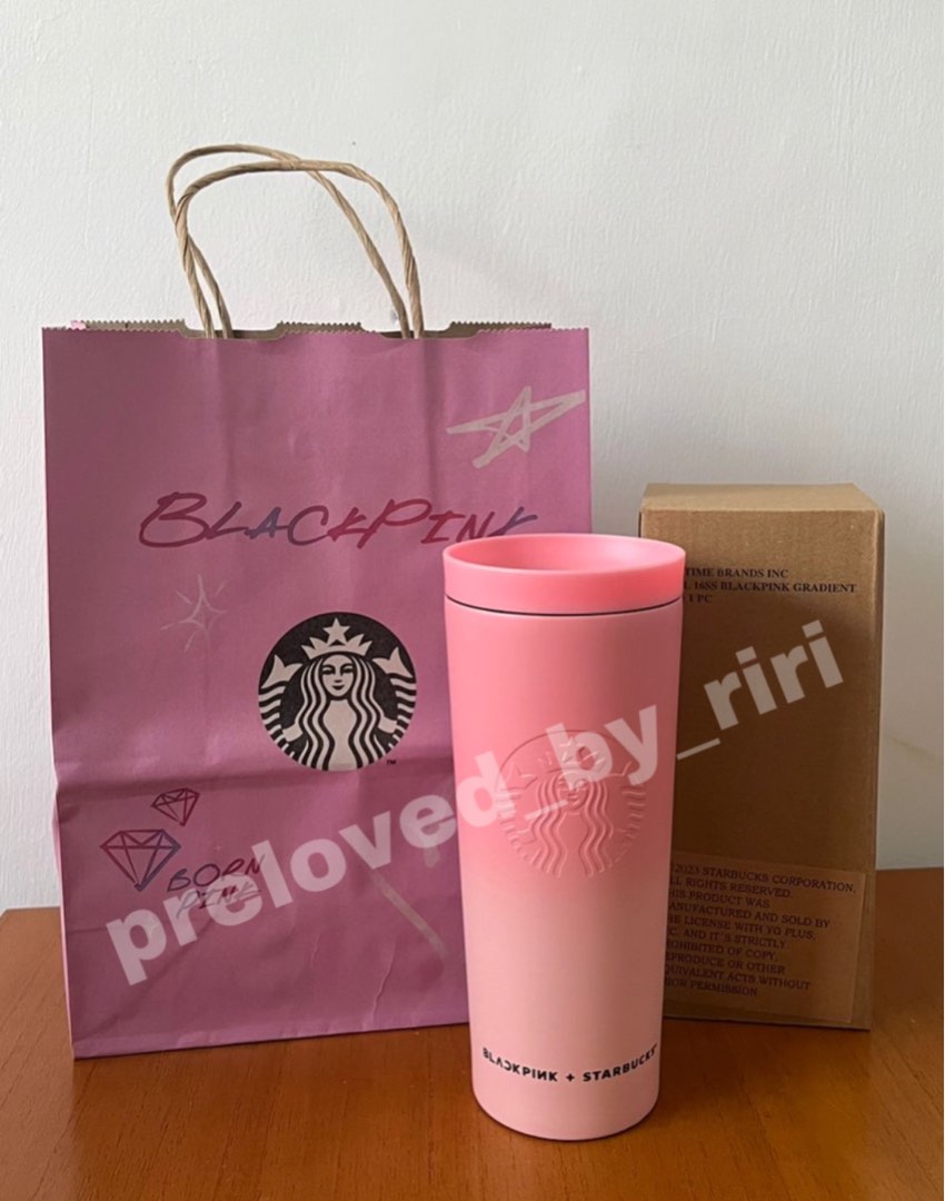 (Ready) Tumbler Starbucks x Blackpink Gradation Pink Limited Edition