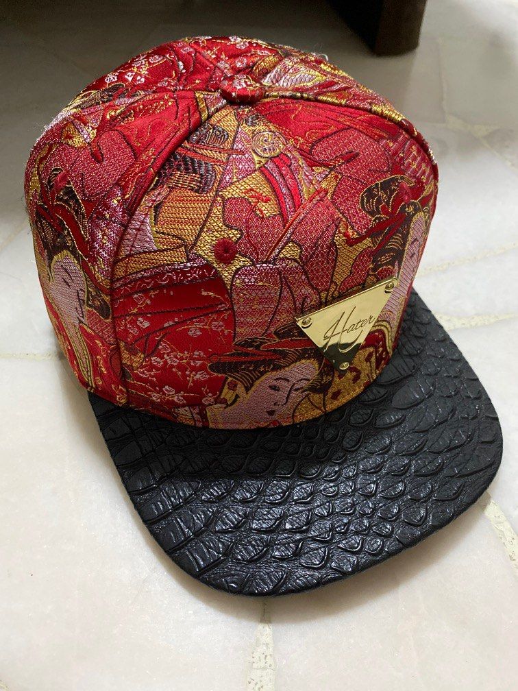 Red Geisha Cap