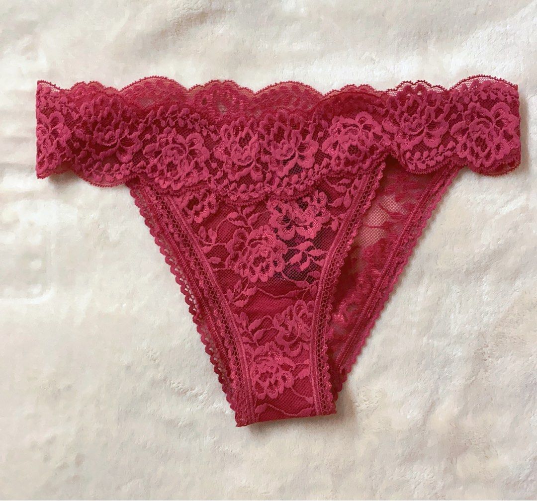 LA SENZA Mesh Panty Ladies Underwear Knickers (Red), Women's Fashion, New  Undergarments & Loungewear on Carousell