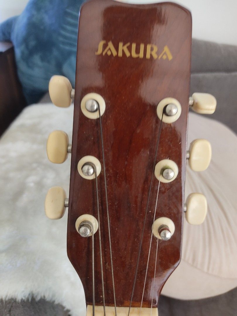 Sakura Guitar Strap Adjustable Vintage Bass Electric Acoustic