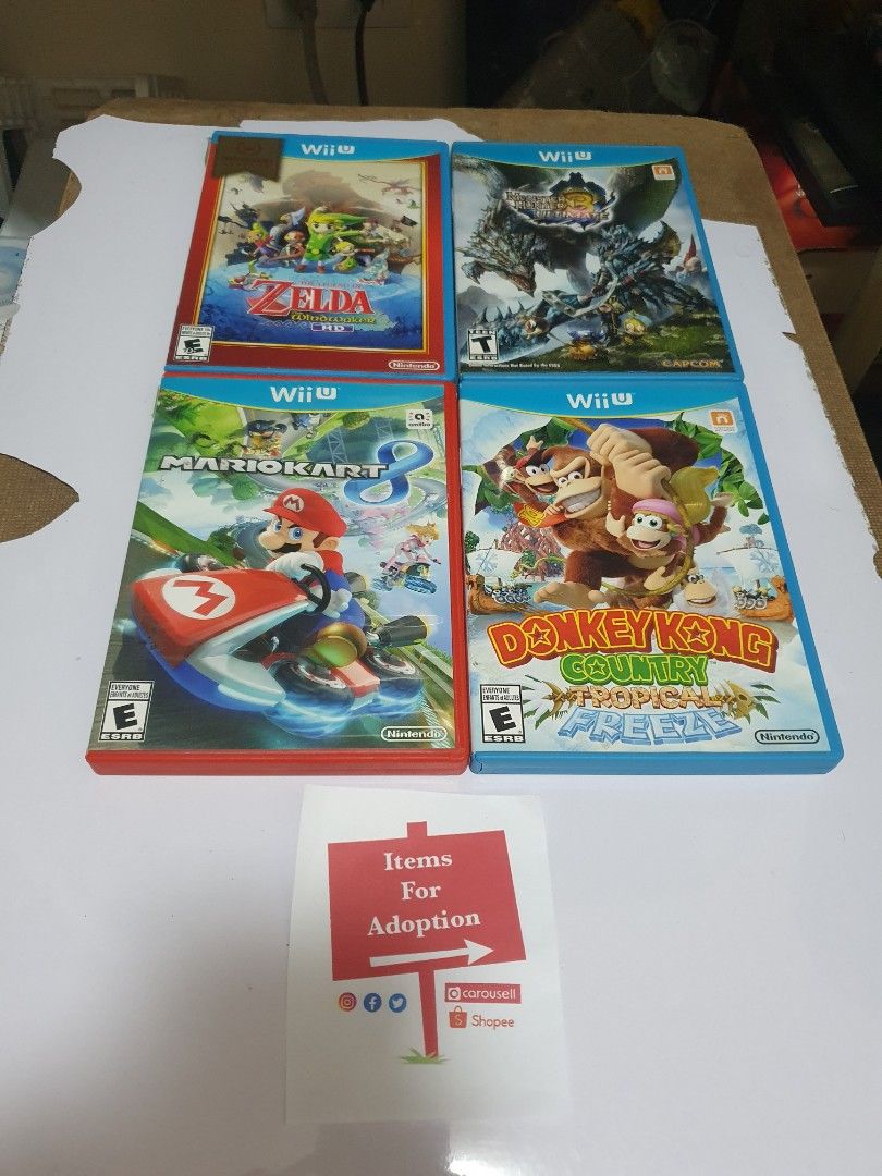 Selling Nintendo Wii U Videogames (Category: Nintendo) located in Quezon City. Submitted by itemsforadoption (Listing ID 1246878094, Image 3). Description: Rfs: Its 2023! Happy New Year! Hoping you have a good year ahead of you! If you have questions feel free to send a message. Though I'll most likely be able to reply from 10am to 8pm. Please be patient and understanding. Decluttering games and items that I've picked up or for friends and family