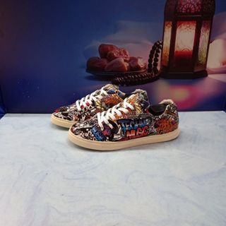 Sepatu Fendi 7 E 1075 Monster Micro Bag Bugs Characters Custom Sneakers Ukuran 41