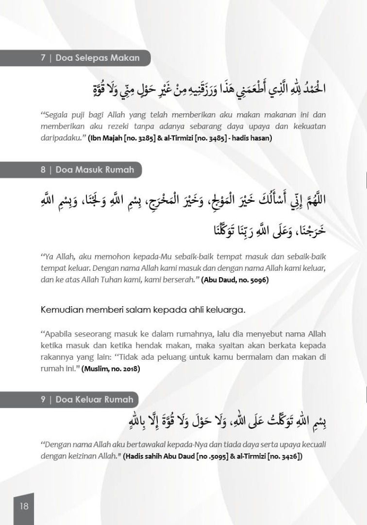 (SG SELLER) 111 Doa & Zikir Amalan Rasulullah - Petikan Doa Sahih ...
