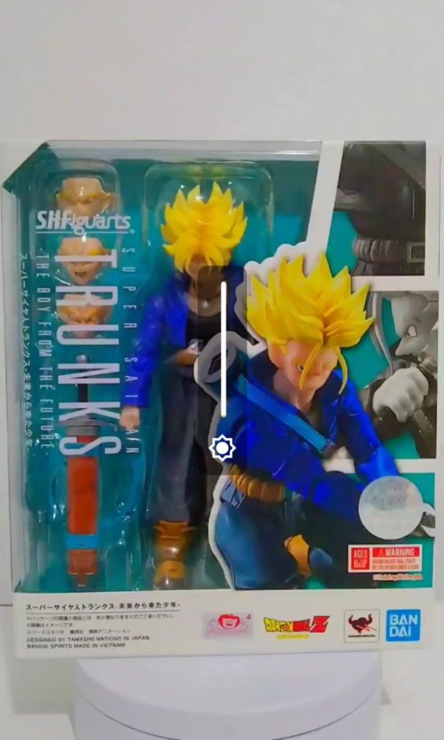 S.H.Figuarts Dragon Ball Z Trunks 2.0 on Carousell