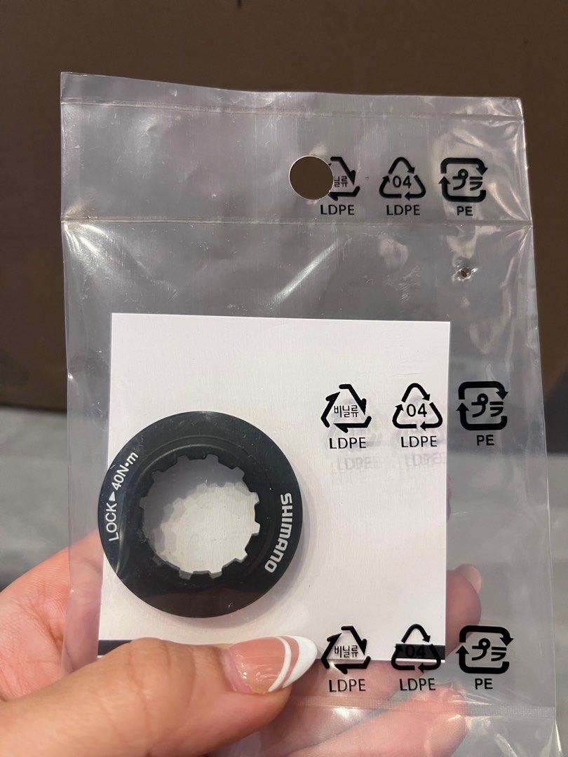 SHIMANO Lock Ring & Waschmaschine Smrt81 - Ersatzteil Für Centerlock Scheibenbremsen