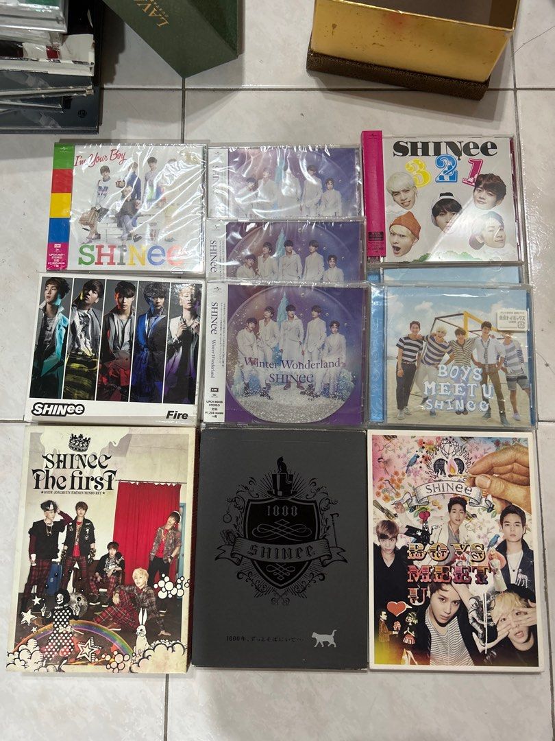 SHINee ジョンヒョン アルバム 5点セットThe First 等 SHINee ジョンヒョン アルバム 5点セットThe First 等