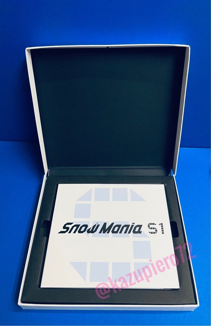 日本偶像男團Snow Man -1st Album《Snow Mania S1》初回限定版B (CD+