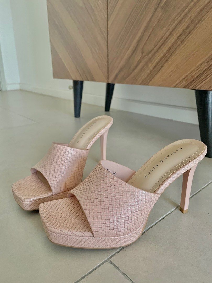Heels top pink soft