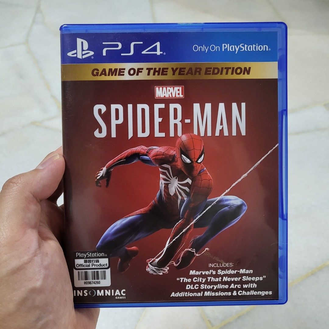 Spider man ps4 game of the new arrivals year edition