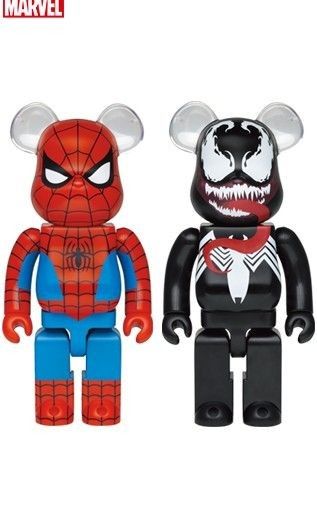 Spiderman Venom Bearbrick 400 Hobbies Toys Toys Games on