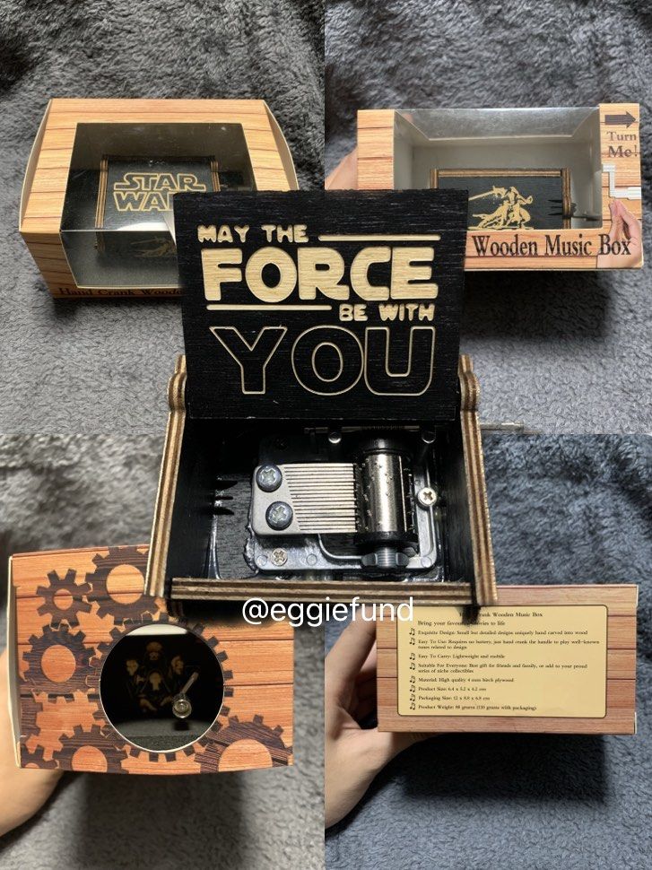 Star wars wind up discount music box