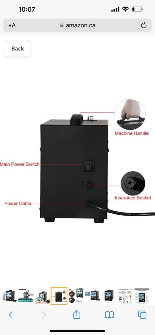 SUNKKO 737G+ 4.3KW High Power Spot Welding Machine For 18650 Batteries ...