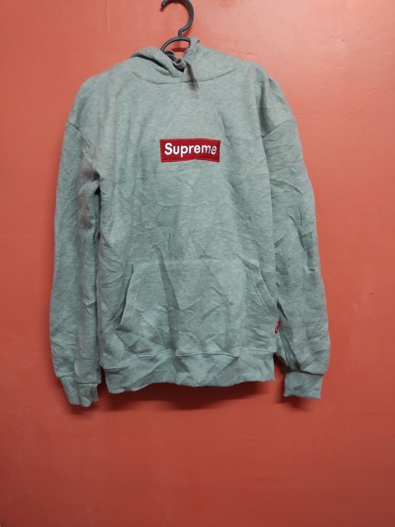 Supreme big sales box logo hoodie