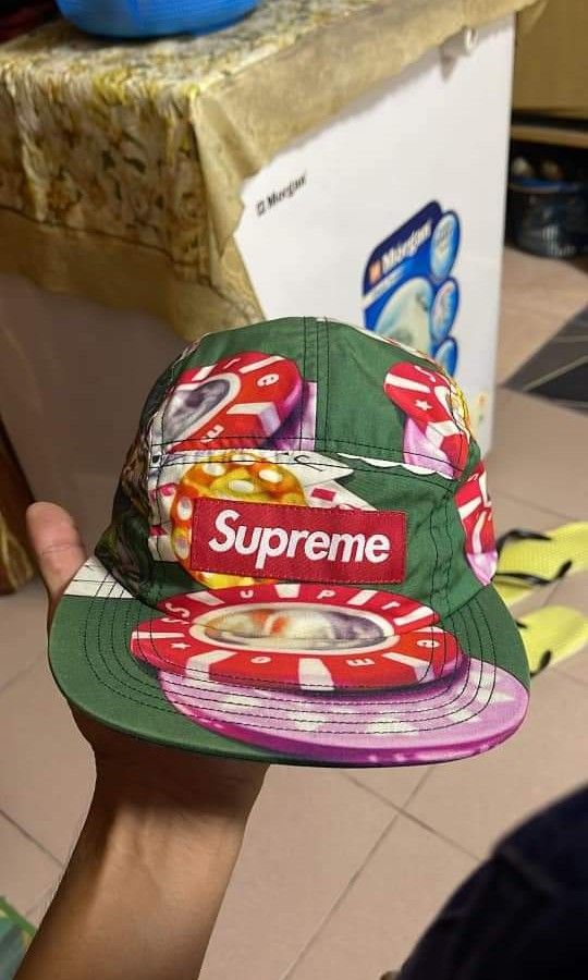 Supreme casino top camp cap