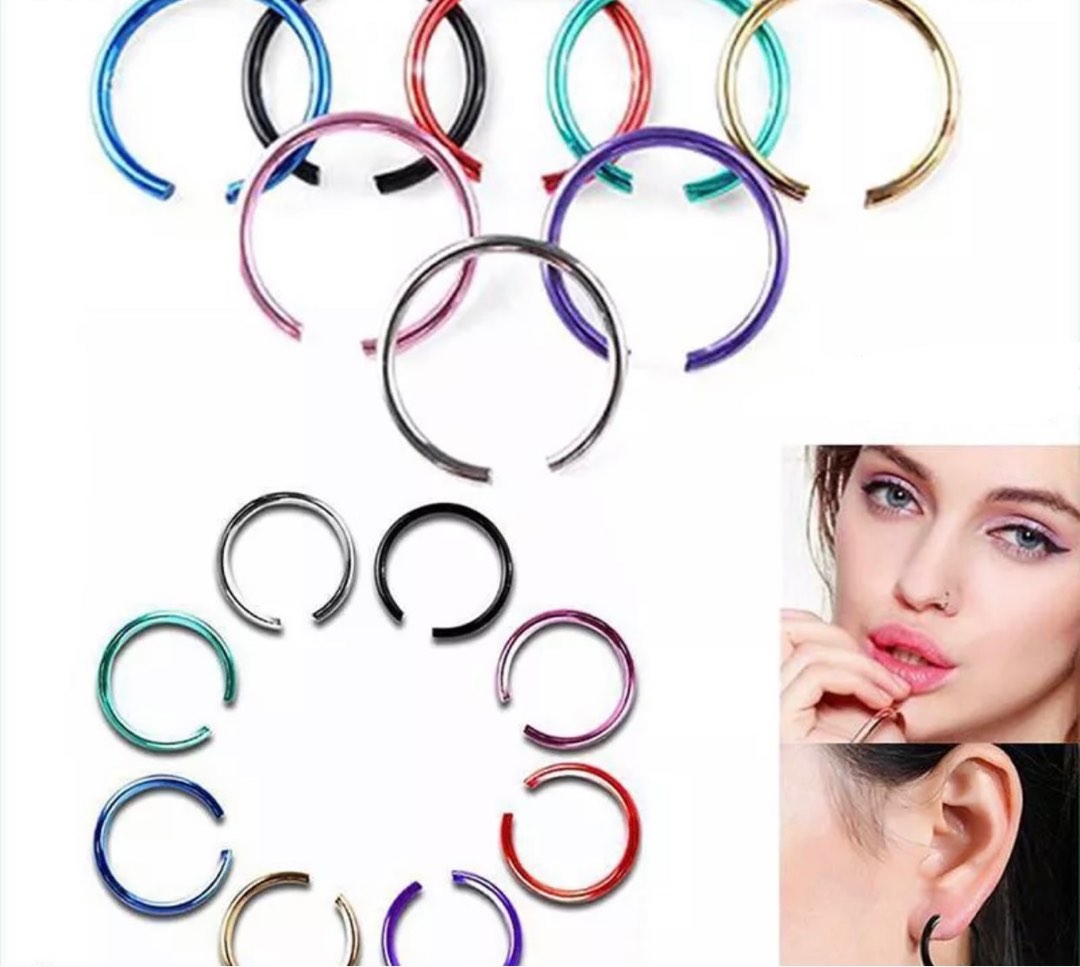 Where to buy hotsell surgical steel nose rings