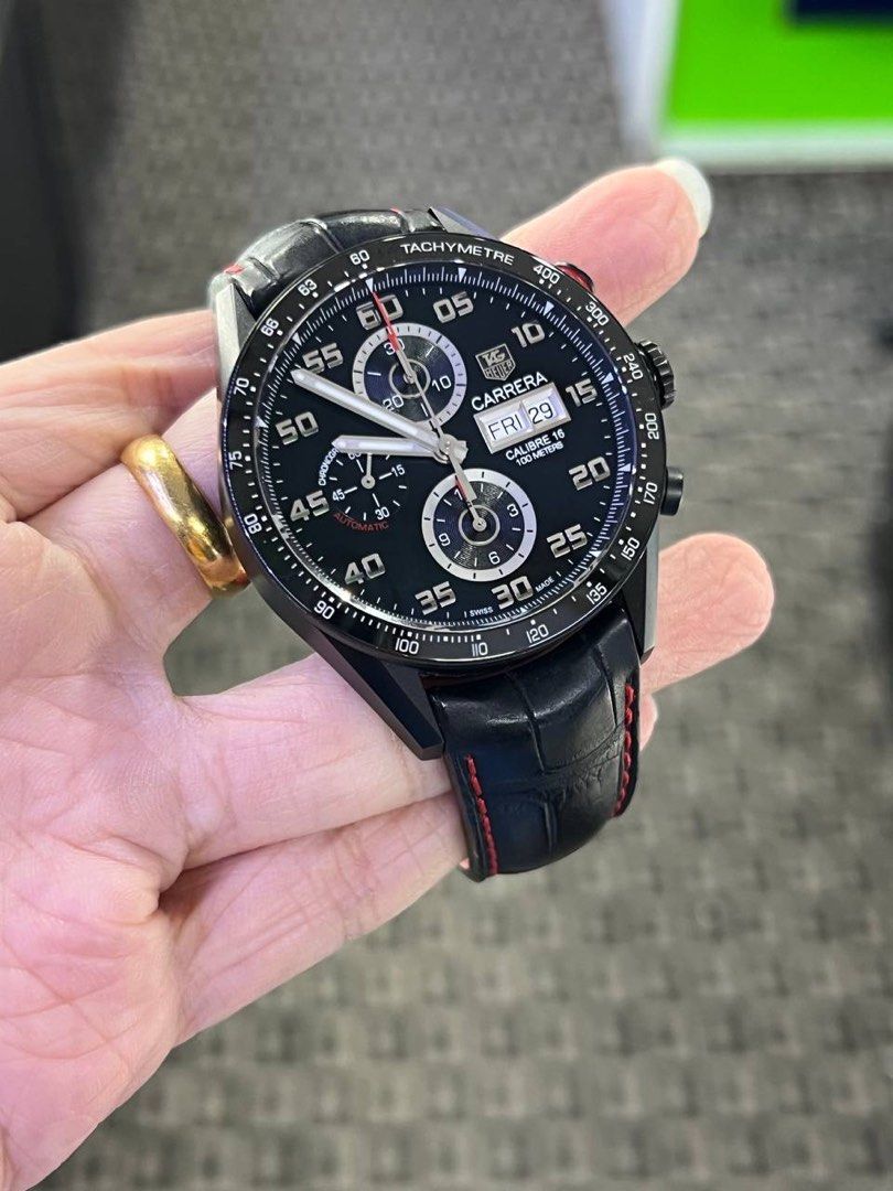 Tag heuer carrera titanium automatic chronograph on sale