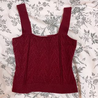 TCL knitted crop top