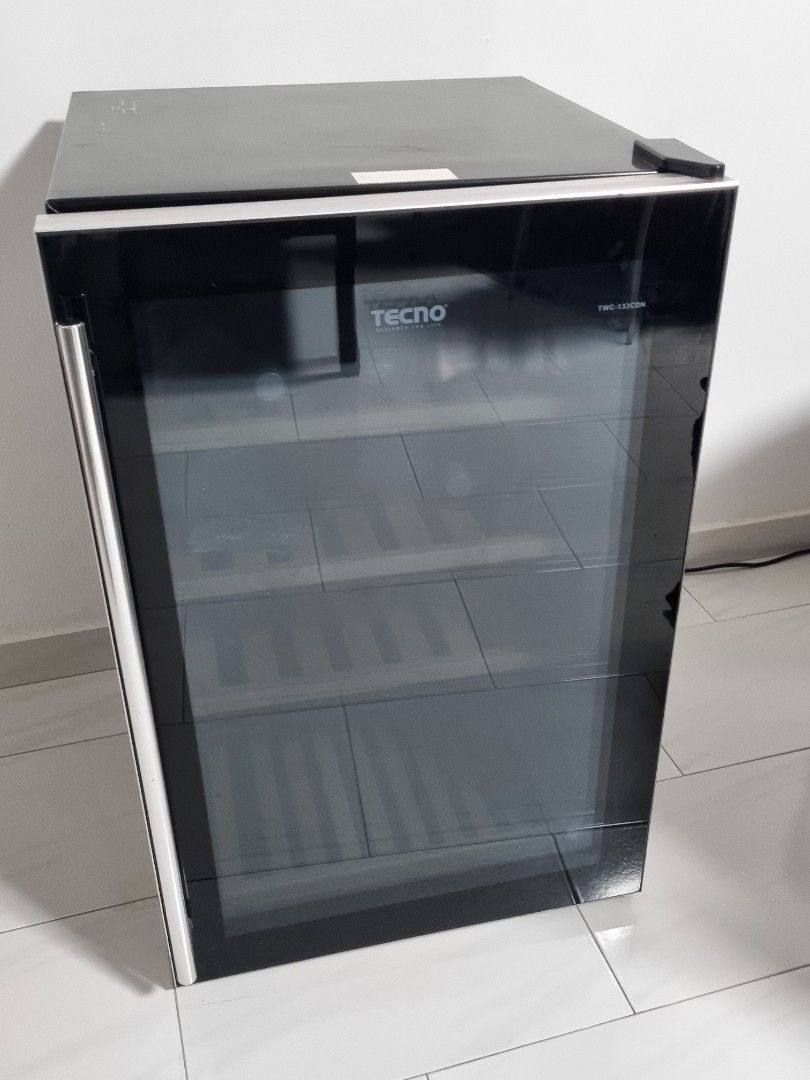 Tecno Wine Chiller, 40 bottles capacity, Furniture & Home Living