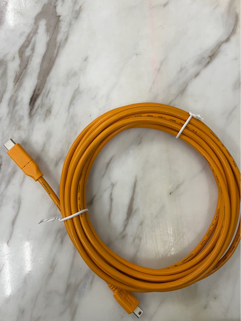 Tether Pro Cable (usb c to Mini USB Type B Male Cable), Photography ...