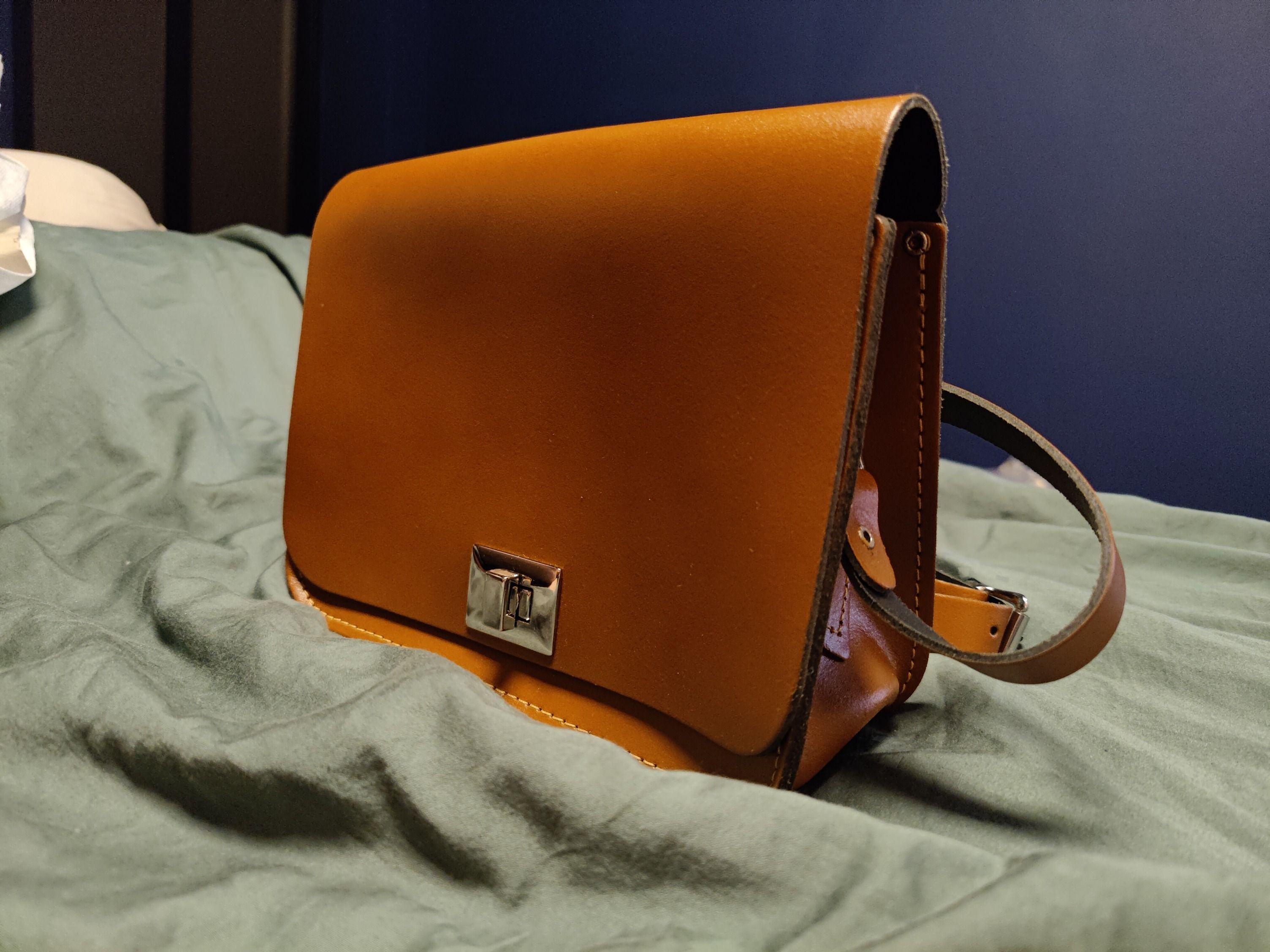 Genuine leather top purses on sale