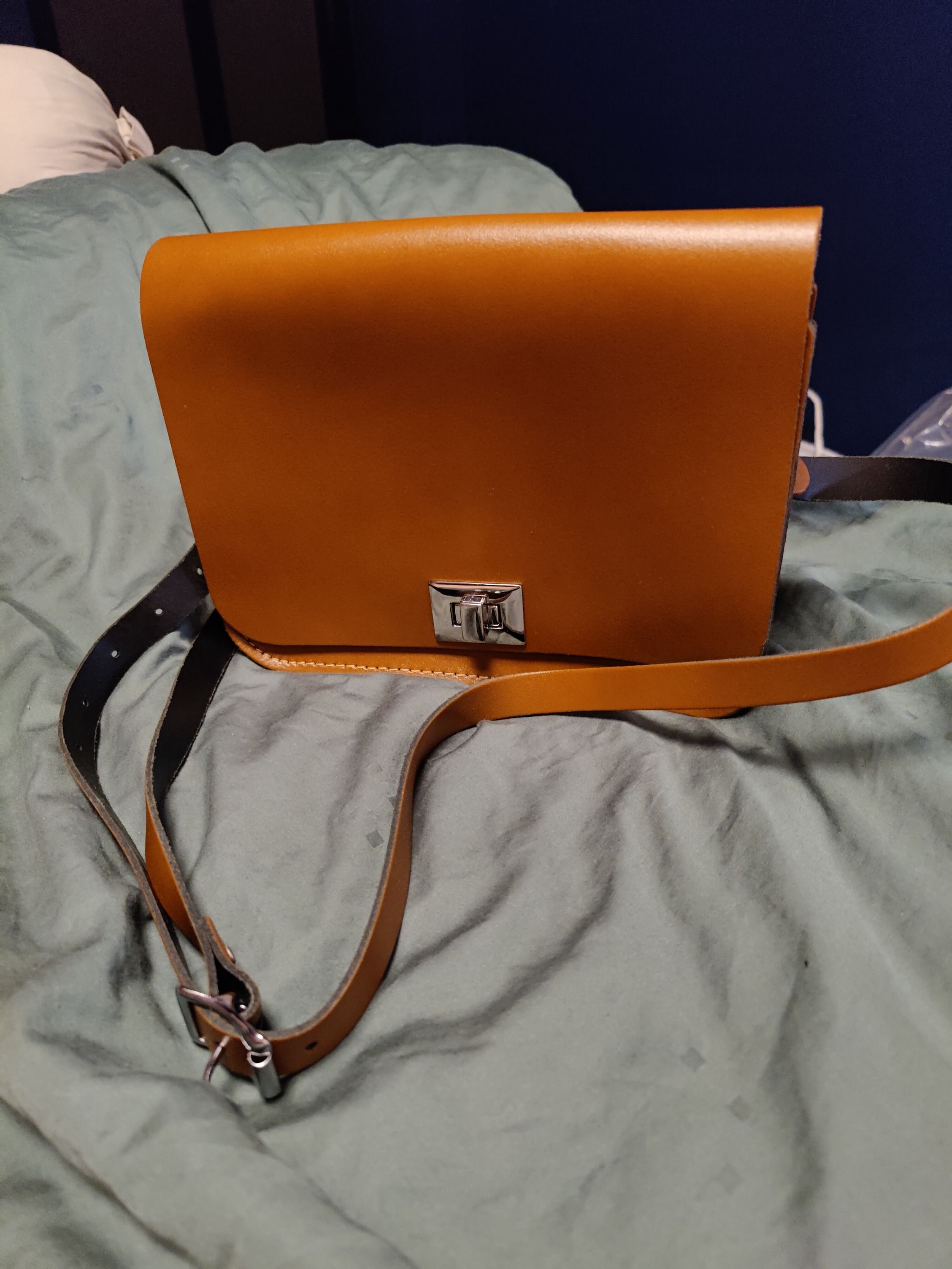 The Leather Satchel Co. Pixie Medium Leather Crossbody Bag