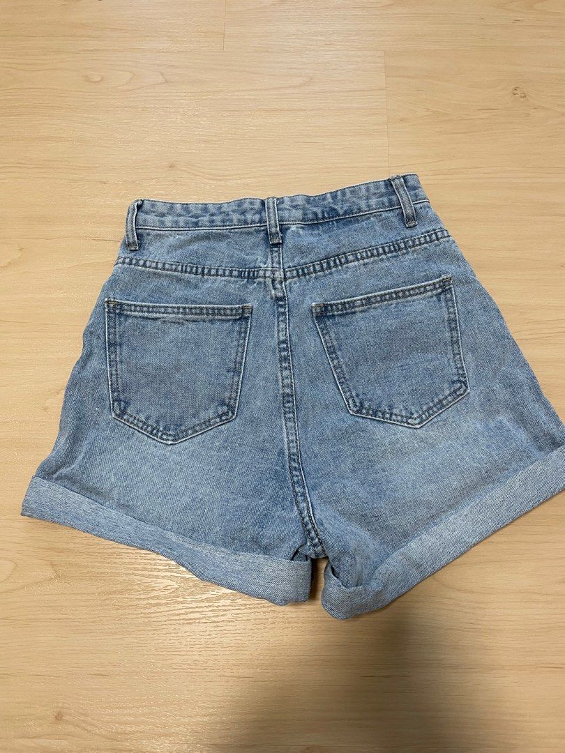 The Tinsel Rack Denim Shorts, Women's Fashion, Bottoms, Shorts on Carousell