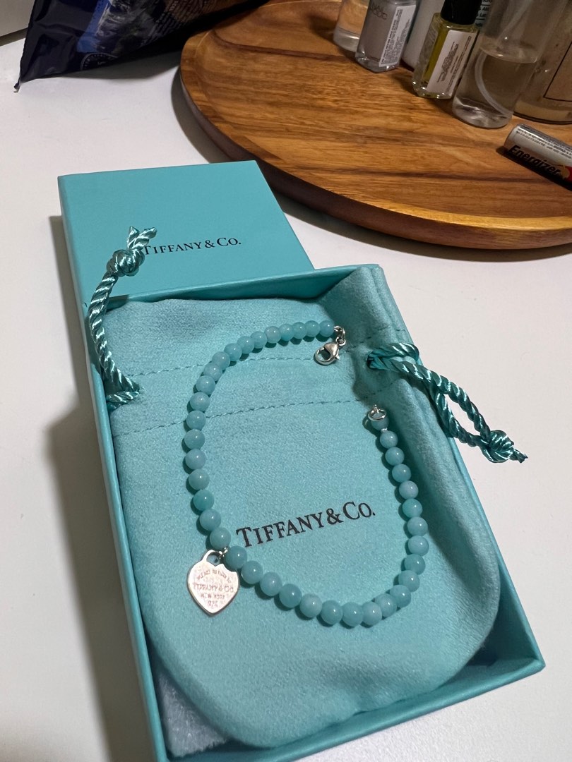 Tiffany Co Amazonite Bracelet Small 4mm