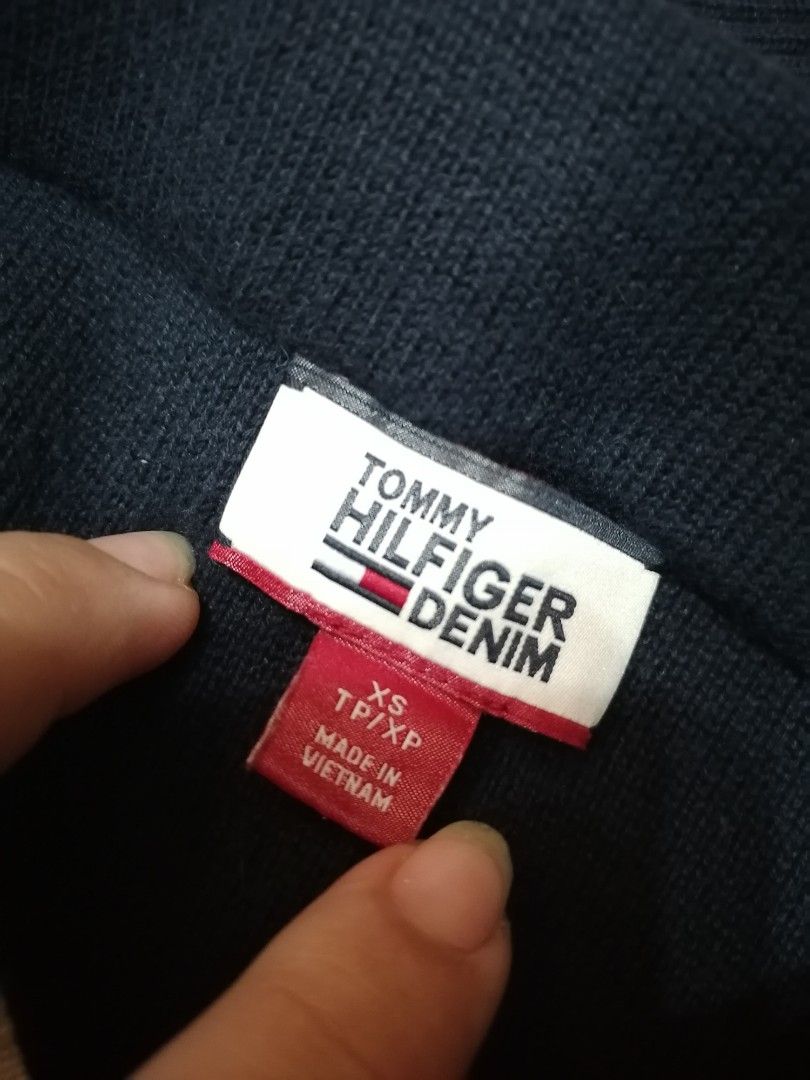 Tommy Hilfiger tube top (Category: Others Tops) located in Manila. Submitted by sellsherstuff (Listing ID 1246762534, Image 3). Description: knitted tube top size xs as per tag but can fit up to medium size actual measurements(laid flat) are also attached slightly negotiable shipping fee shoulder by buyer.