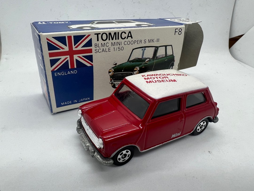 Tomica BLMC Mini Cooper S Lipton’s Darjeeling 1979 Tomy 1/50