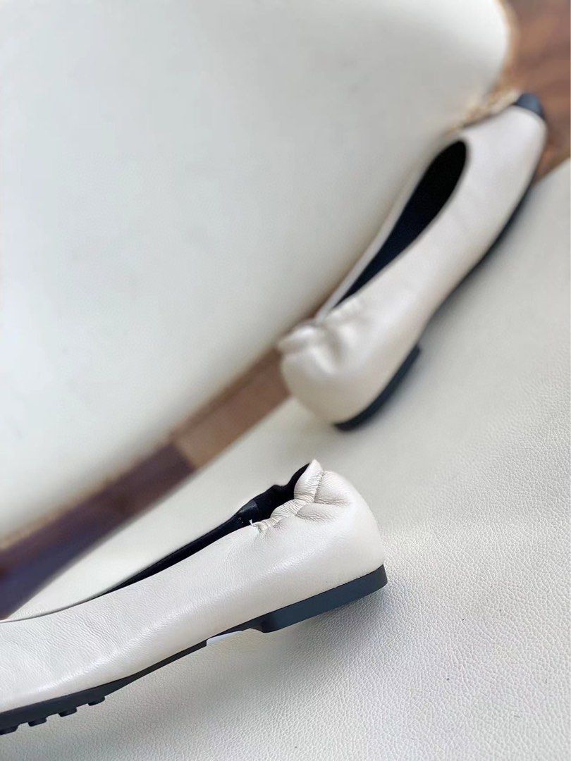 White shop ballet sneakers