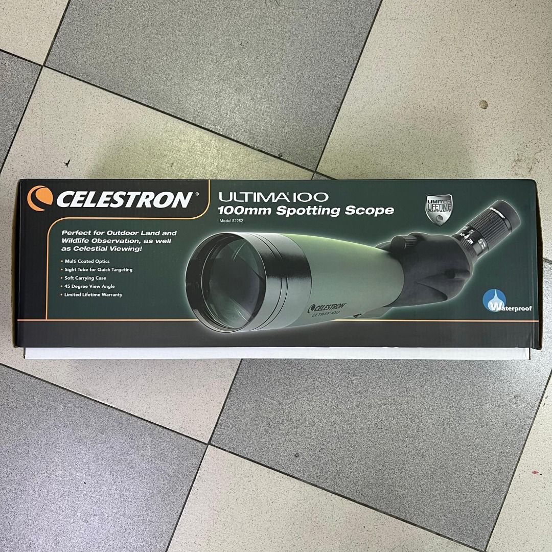 Celestron 52252 100mm ultima zoom spotting scope discount