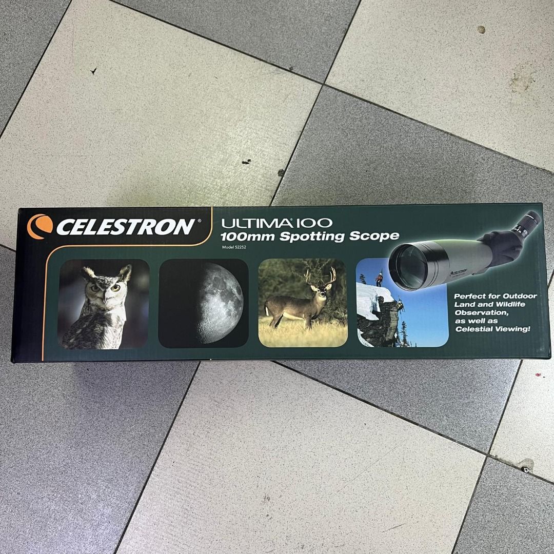TP Celestron 52252 100mm Ultima Zoom Spotting Scope Waterproof