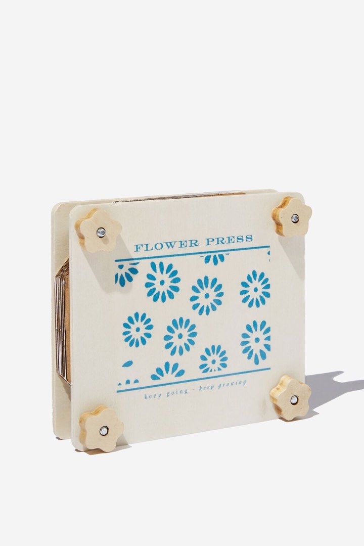 Typo Flower Press Kit, Hobbies & Toys, Stationery & Craft, Other