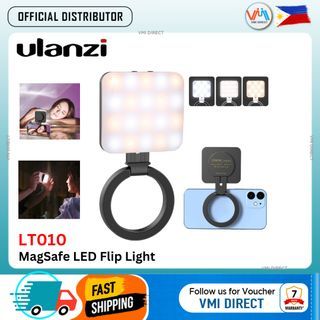 Ulanzi LT010 Magsafe Smartphone Selfie Flip Light for iPhone 12 13 Max Pro VMI Direct