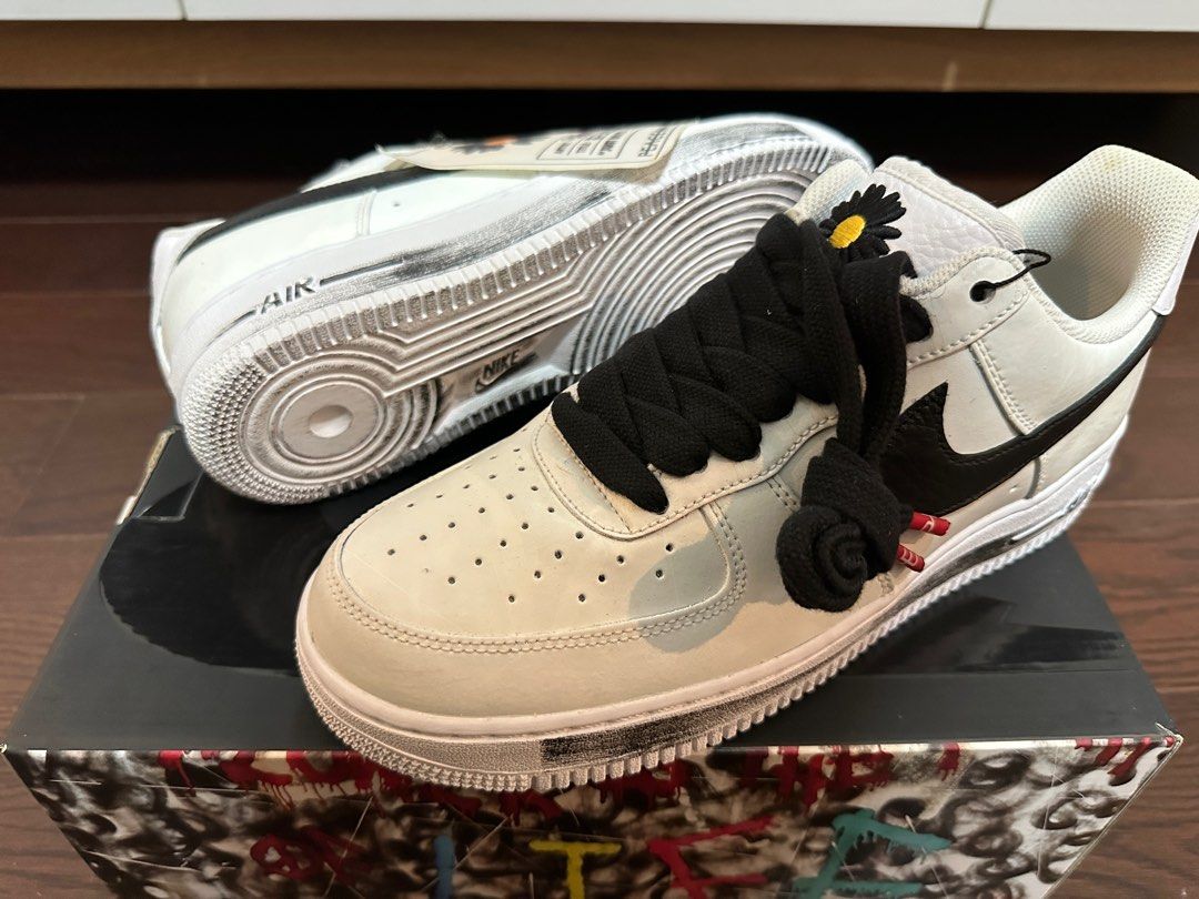 US 10 Nike Air force 1 x G Dragon PEACEMINUSONE Paranoise 2.0