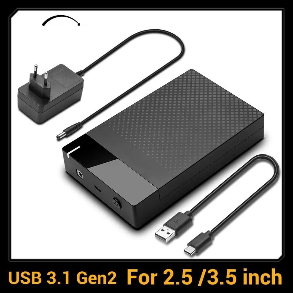 3.5 USB 3 SATA SSD HDD Enclosure - UASP - External Drive Enclosures, Hard  Drive Accessories