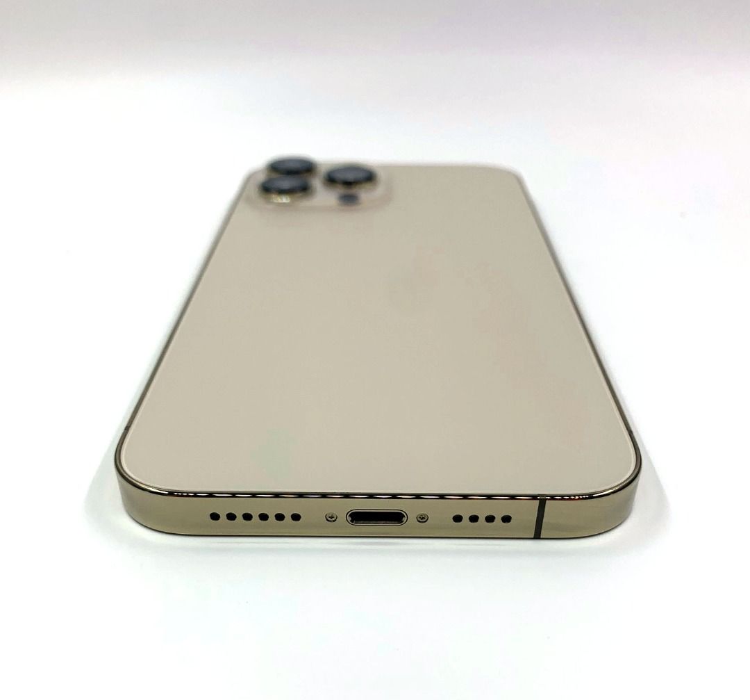 [USED] IPhone 13 Pro Max 128GB Gold, 100% ORIGINAL APPLE, NOT TELCO,  Battery Health 91%, Warranty SEP 2023
