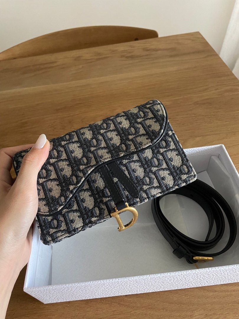 Saddle bag dior used
