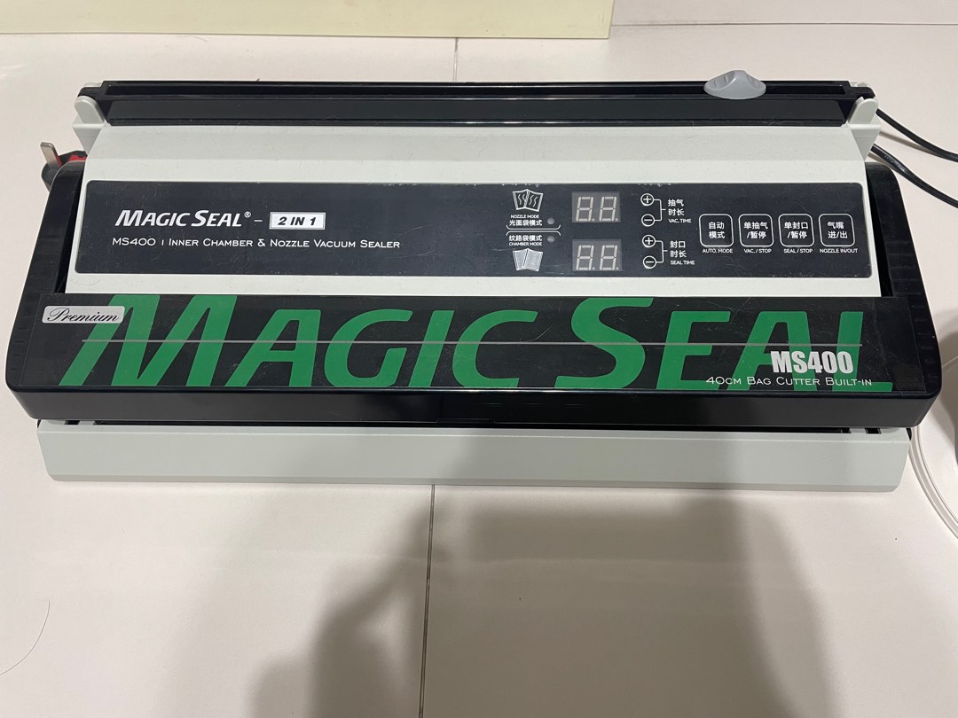 Review of the Magic Seal MS400 Multi Bag Vacuum Sealer 