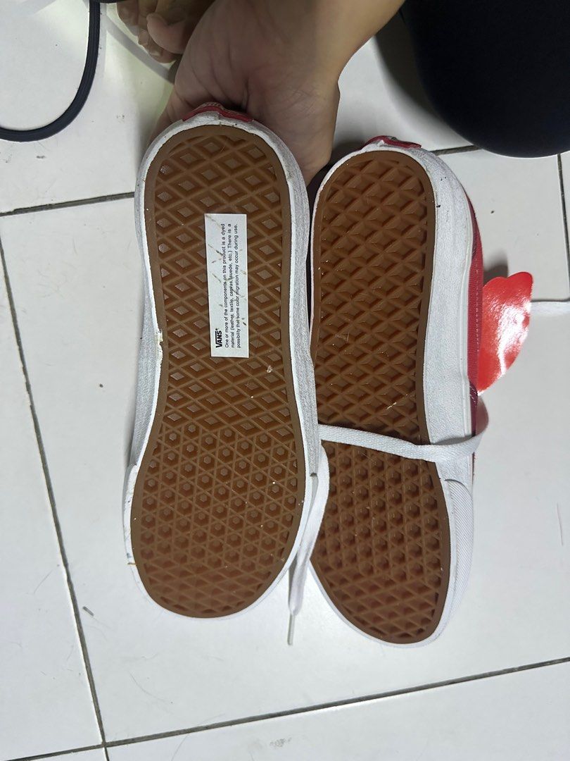 Red vans 2024 size 2
