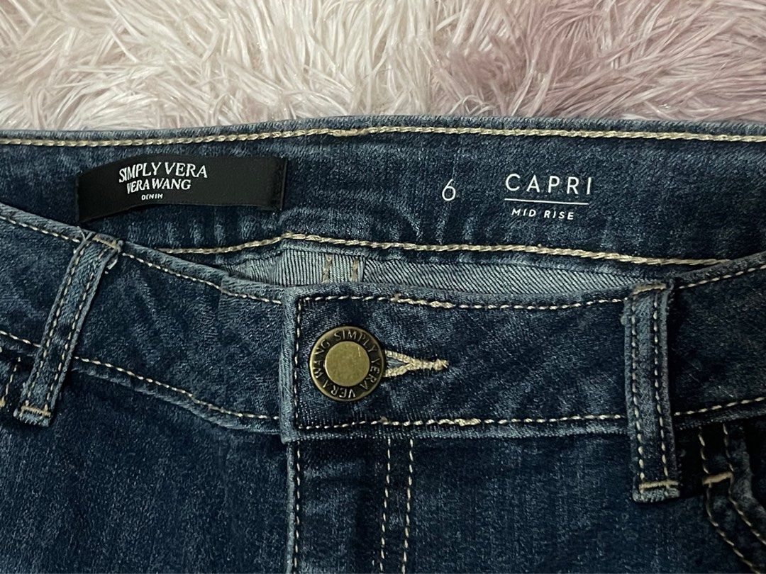 Vera wang capri store jeans