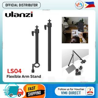 Vijim by Ulanzi LS04 Flexible Arm Professional Stand Equipment Rotatable with 1kg Load Capacity VMI Direct
