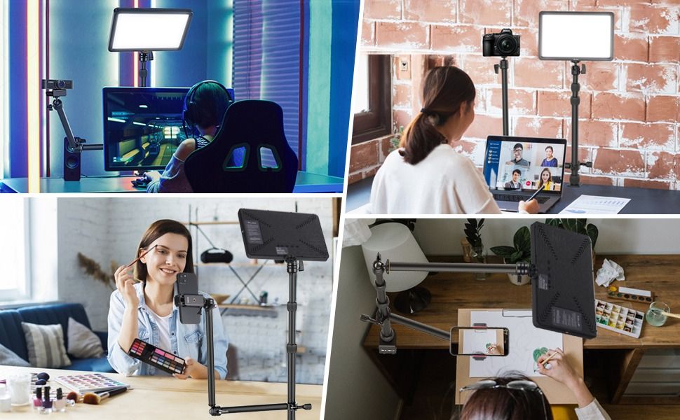 Vijim by Ulanzi LS11 Removable Flexible Desk Stand with 3 Level