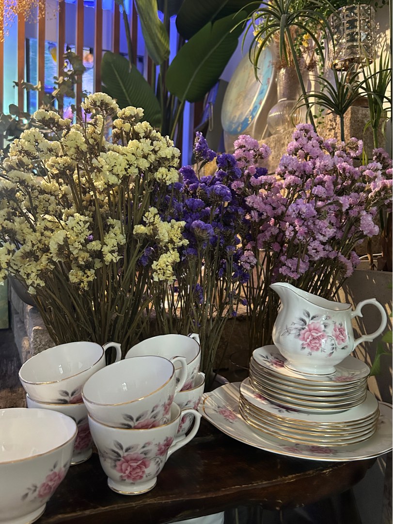 Duchess bone china tea set sales
