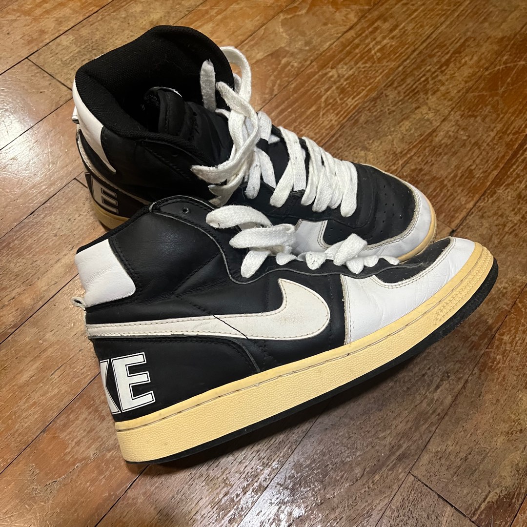 Vintage Nike Terminator High Black White Luxury Sneakers