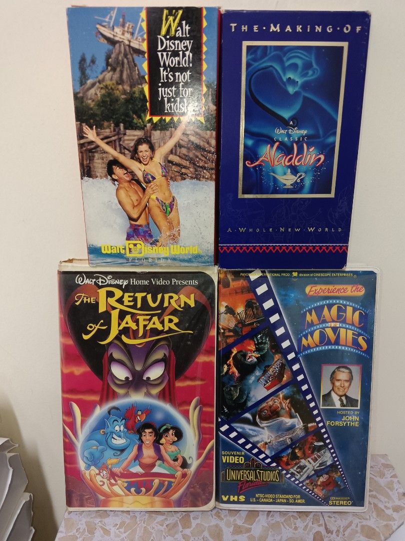 Vintage VHS home video tape kaset lama classic antik, Hobbies & Toys, Music  & Media, CDs & DVDs on Carousell