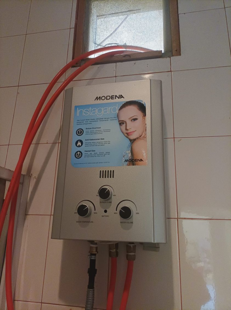 Water Heater Gas Elpiji Merk Modena on Carousell