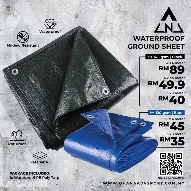 Tarpaulin ground sheet hotsell