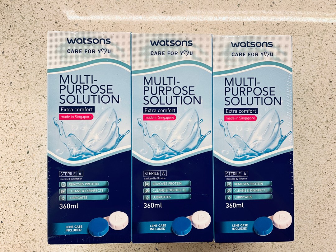 Watsons Contact Lens Solution, Beauty & Personal Care, Vision Care on