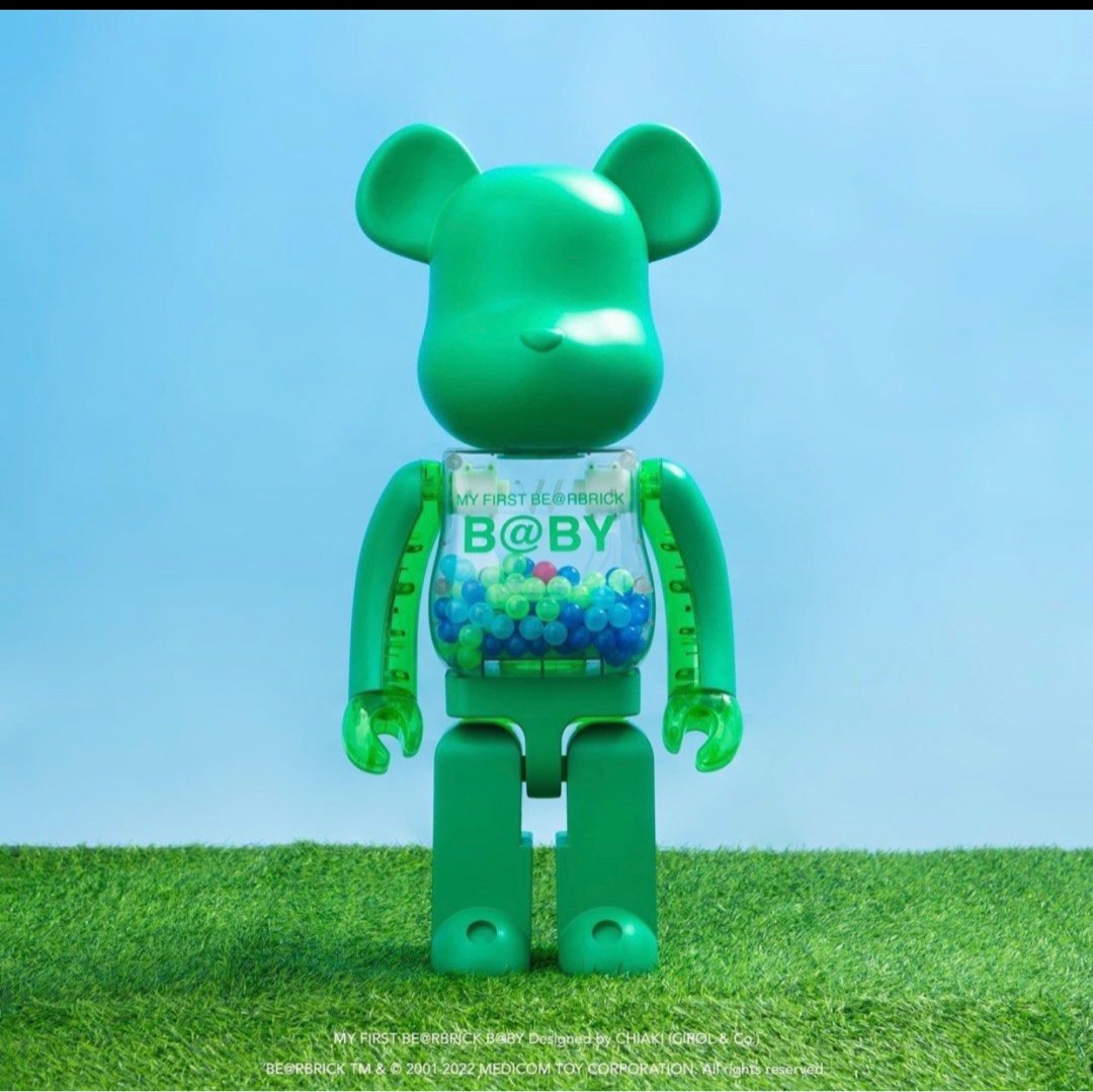 MY FIRST BE@RBRICK B@BY 1000% Turquoise-